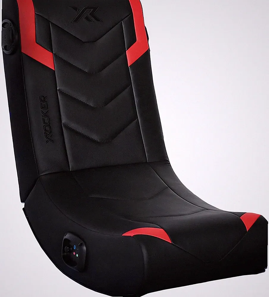 Floor Gaming Rocker Chair w/ Built-In Audio, Foldable for Kids & Teens