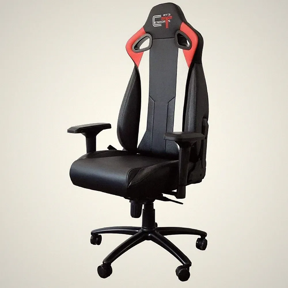 Gaming Chair Office Recliner Adjustable With Wheels Rocking