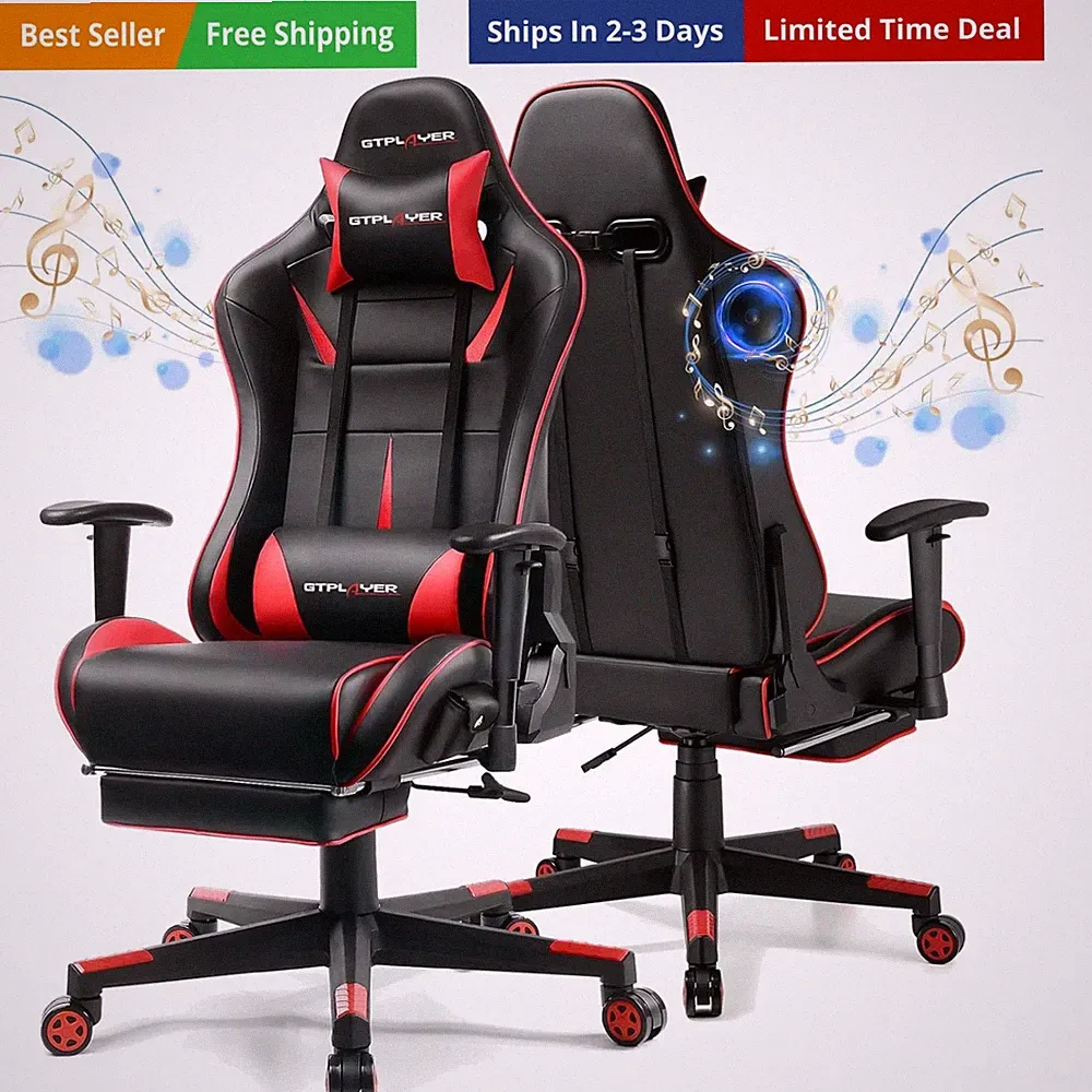 Red gaming recliners