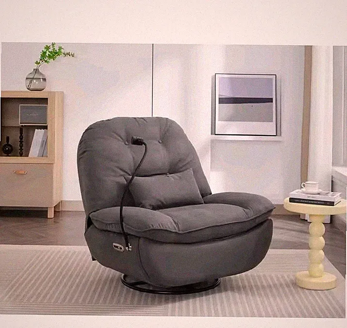 Power Recliner Swivel Glider With USB Charger And Bluetooth Music Player Gaming