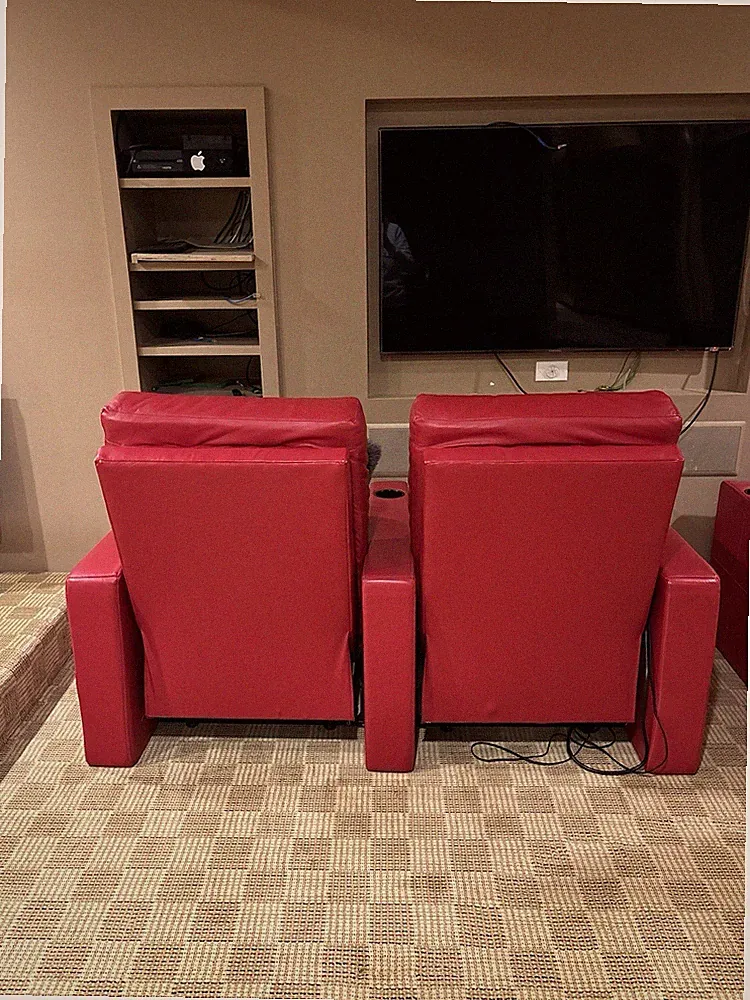 Reclining Electric. Good Condition. Used. Great For Home Theater/ Gaming Chairs