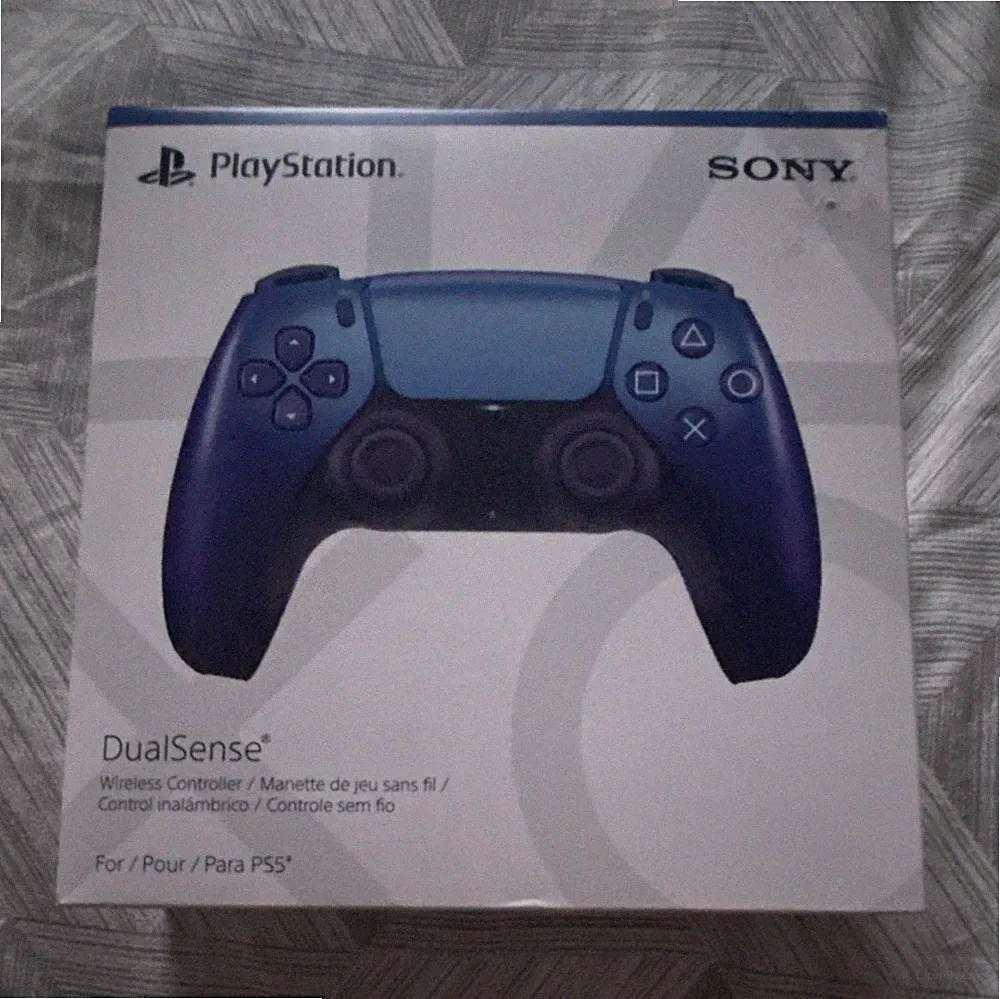 Sony DualSense Blue Wireless Controller for PlayStation 5, Haptic Feedback