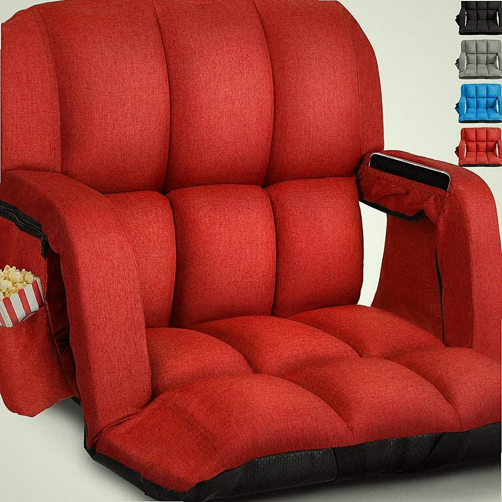 Wide Stadium Seats Chairs For Bleachers Padded Sofa Style 6-Position Reclining